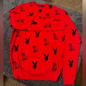 OVO x PLAYBOY Intarsia Sweater